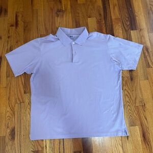 Uniqlo, lilac men's polo, al most new